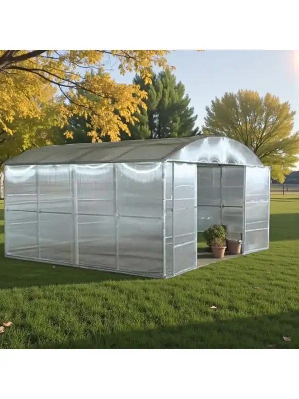 Český polykarbonátový skleník OSIRIS šířka 4metry